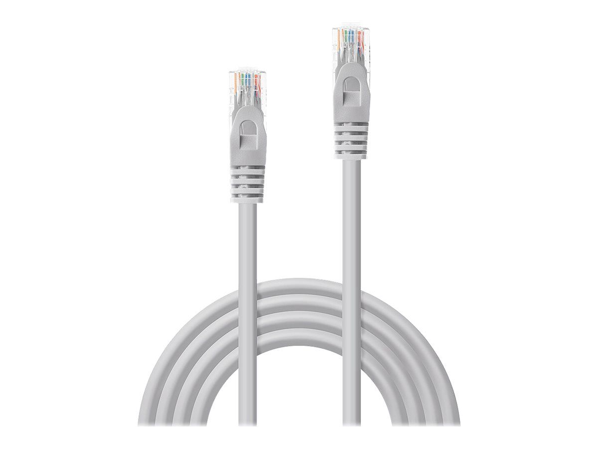 Lindy Basic – Patch – Kabel – RJ – 45 (M) bis RJ – 45 (M) CAT6 2m grau
