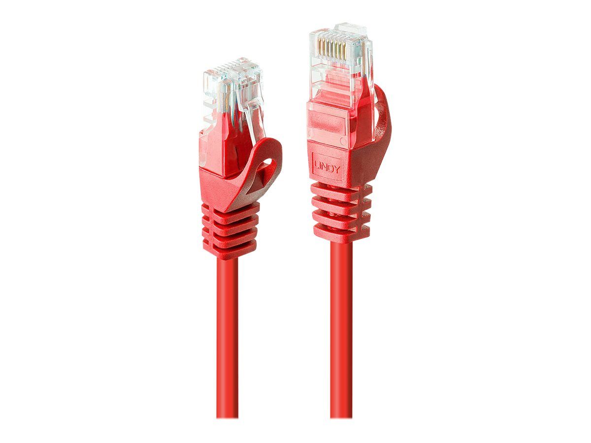 Lindy Basic – Patch – Kabel – RJ – 45 (M) bis RJ – 45 (M) CAT6 50cm rot