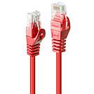 Lindy Basic – Patch – Kabel – RJ – 45 (M) bis RJ – 45 (M) CAT6 3m rot