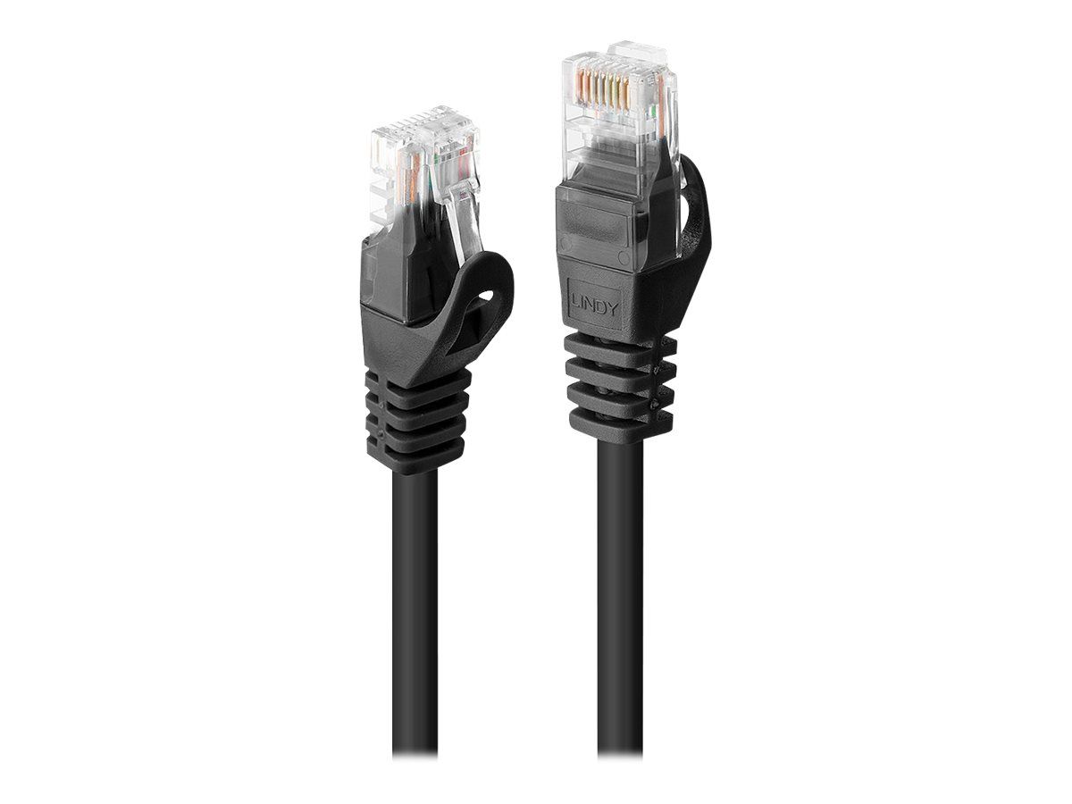 Lindy Basic – Patch – Kabel – RJ – 45 (M) bis RJ – 45 (M) CAT6 30cm schwarz
