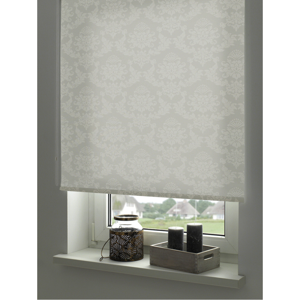 Boviva Seitenzugrollo Tageslichtqualität Ornament
weiß B/L: ca. 82×175 cm