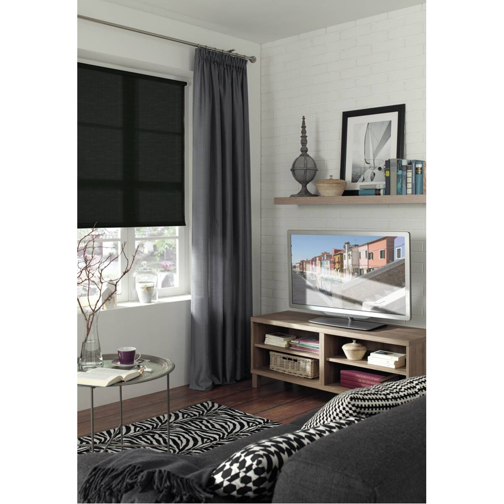 Boviva Rollo Struktur
schwarz B/L: ca. 75×150 cm