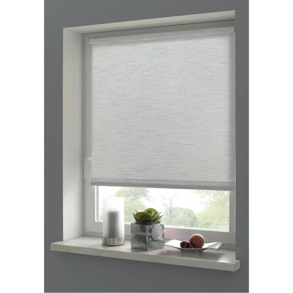 Boviva Klebe-/Klemmrollo Lino
Silbergrau B/L: ca. 80x210 cm