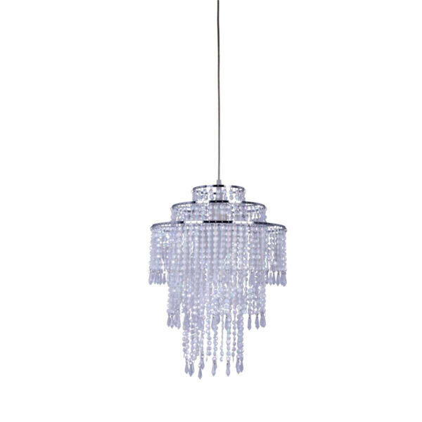 Näve Leuchten Pendelleuchte 7013831
transparent Metall Kunststoff B/H/T: ca. 32x43x32 cm E27 1 Brennstellen