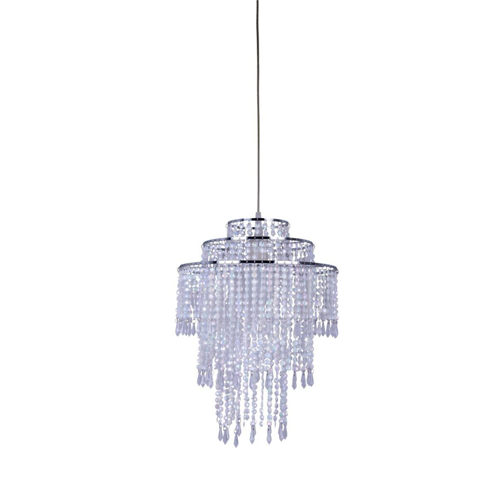 Näve Leuchten Pendelleuchte 7013831
transparent Metall Kunststoff B/H/T: ca. 32x43x32 cm E27 1 Brennstellen