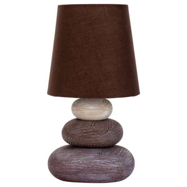 Näve Leuchten Tischleuchte 3045214
braun Keramik B/H/T: ca. 16x31x16 cm E14 1 Brennstellen