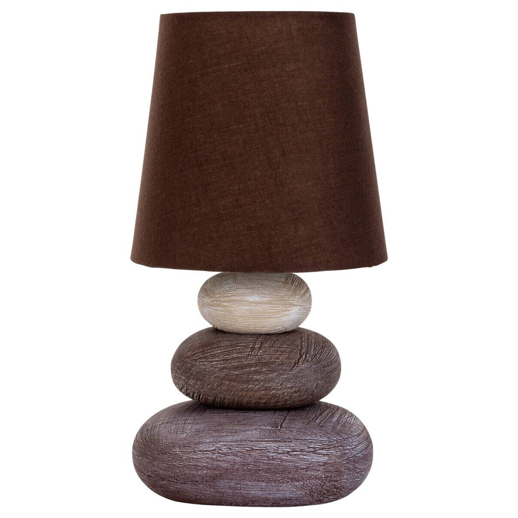 Näve Leuchten Tischleuchte 3045214
braun Keramik B/H/T: ca. 16x31x16 cm E14 1 Brennstellen