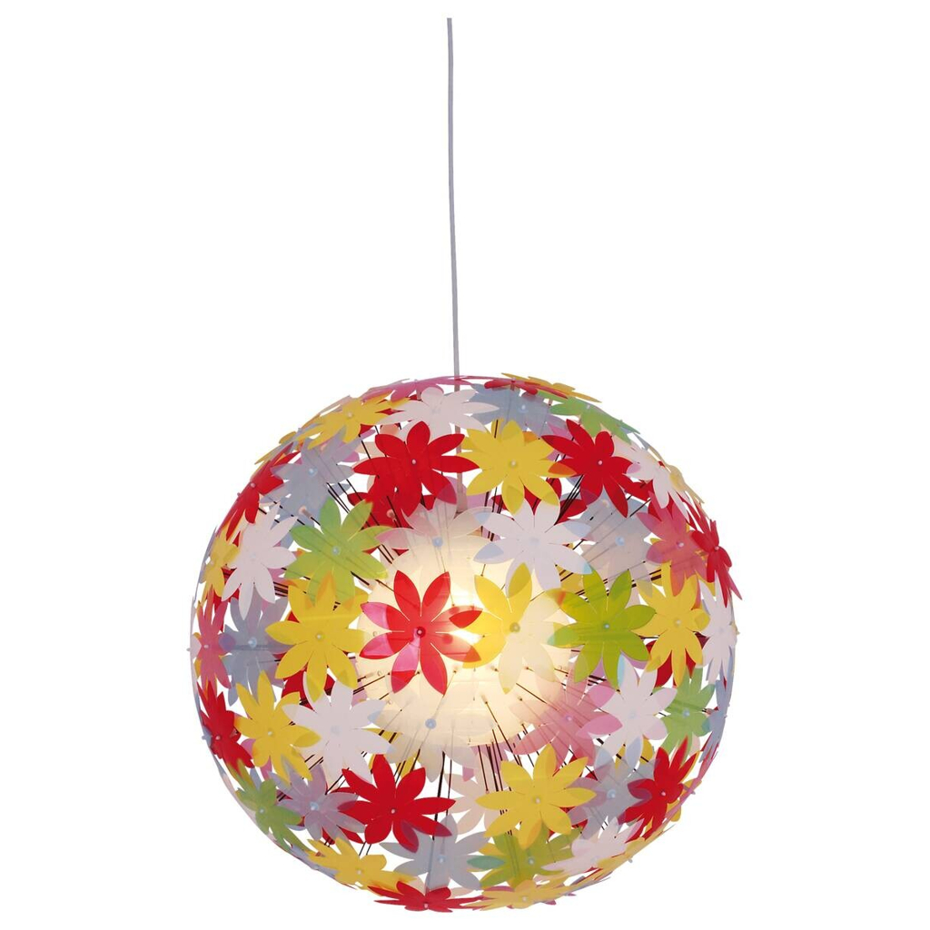 Näve Leuchten Pendelleuchte 7024861
multicolor Kunststoff Metall B/H/T: ca. 70x130x70 cm E27 1 Brennstellen