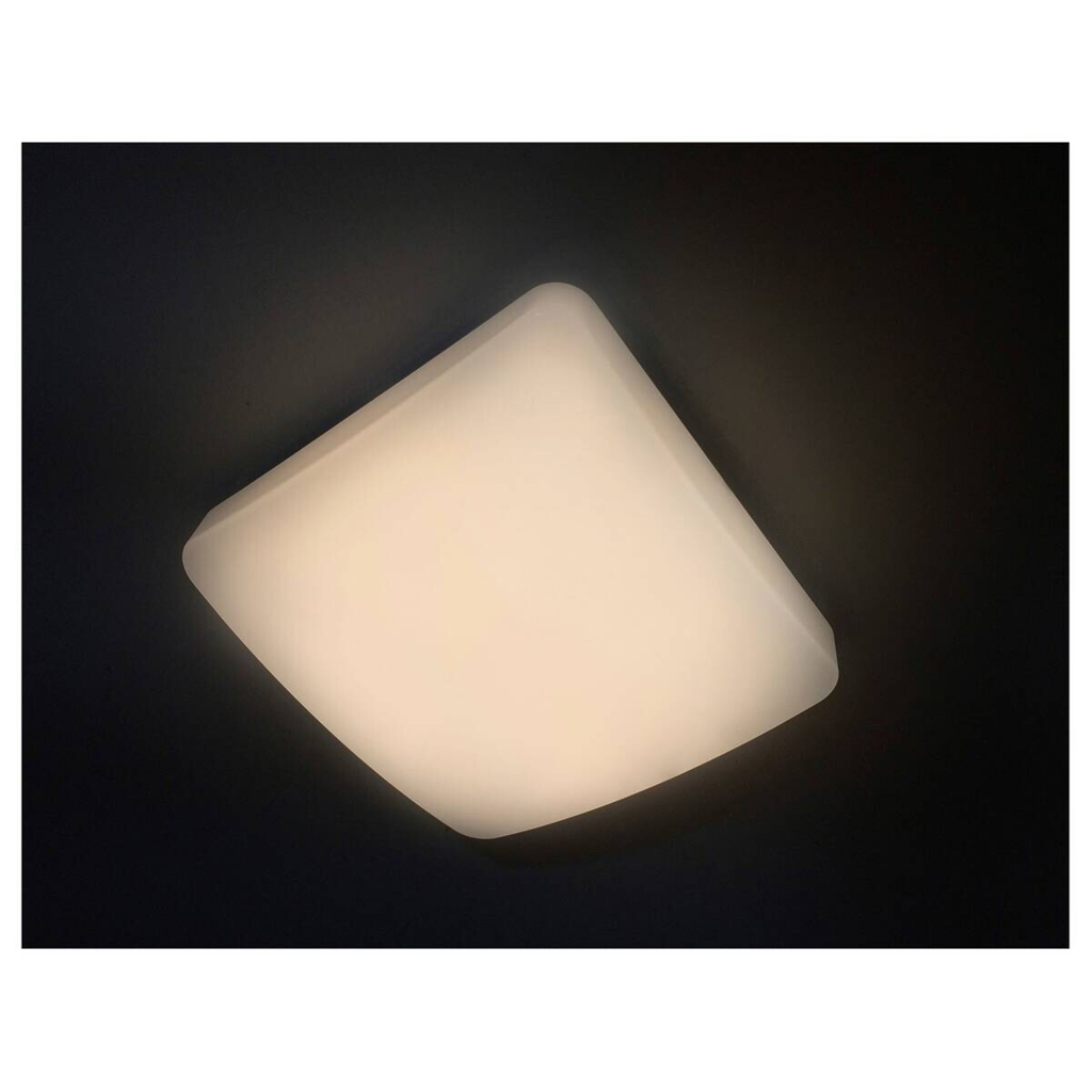 Näve Leuchten LED-Deckenleuchte weiß Metall Kunststoff B/H/T: ca. 27x27x8 cm