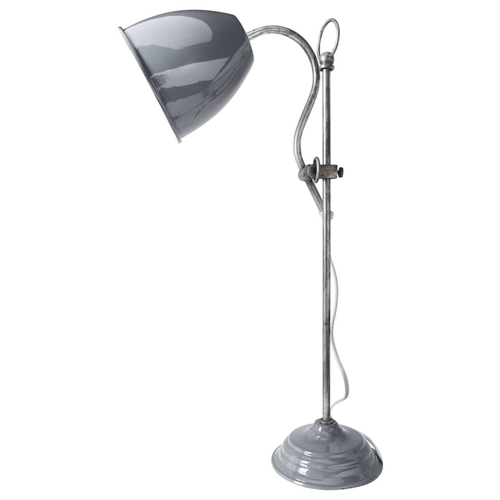 Näve Leuchten Tischleuchte 3110416
grau Metall B/H/T: ca. 19x53x13 cm E14 1 Brennstellen