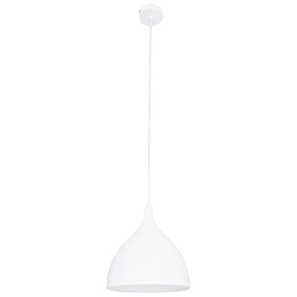 Näve Leuchten Pendelleuchte 6076523
weiß Metall B/H/T: ca. 28x115x28 cm E27 1 Brennstellen