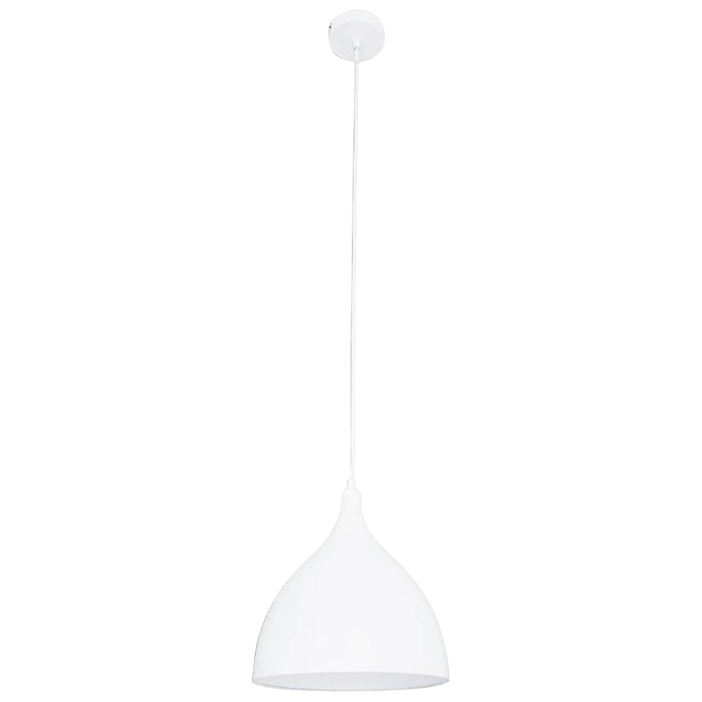 Näve Leuchten Pendelleuchte 6076523
weiß Metall B/H/T: ca. 28x115x28 cm E27 1 Brennstellen