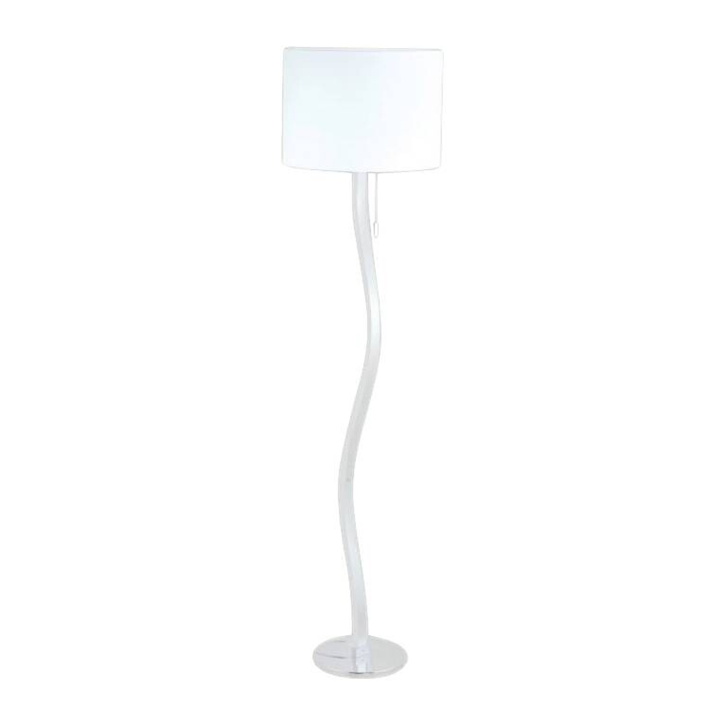 Näve Leuchten Stehlampe NV2065423
weiß Aluminium H/D: ca. 163×40 cm 2 Brennstellen