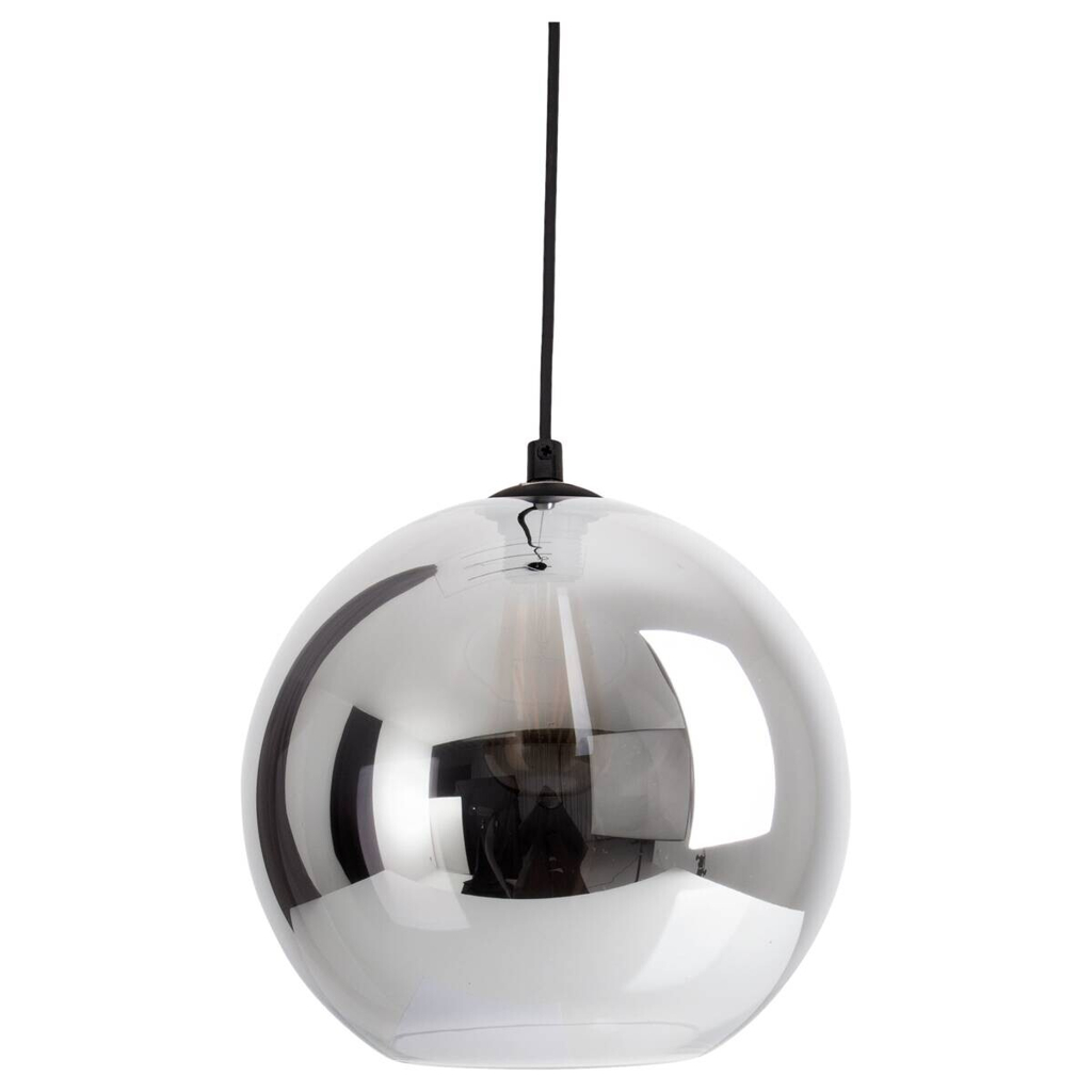 Näve Leuchten Pendelleuchte 6126797
anthrazit Metall Glas B/H/T: ca. 25x125x25 cm E27 1 Brennstellen