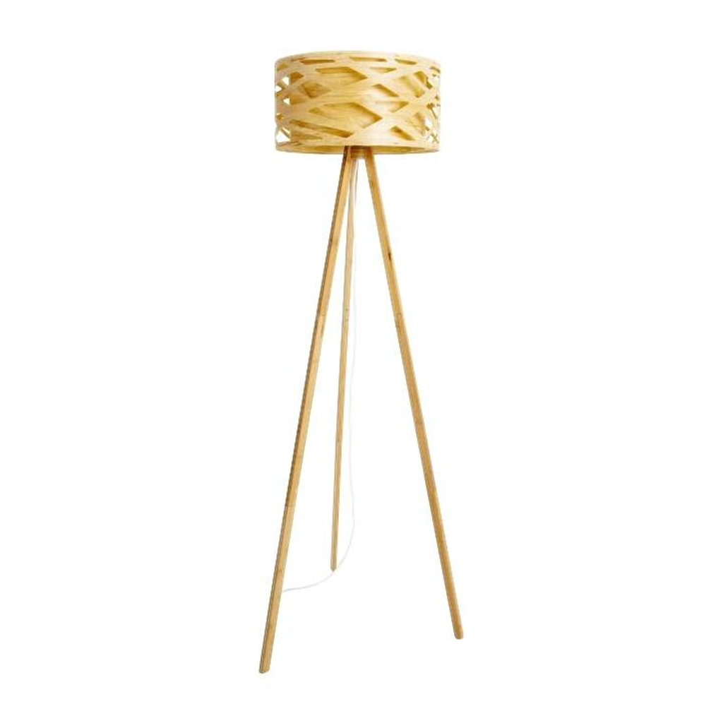 Näve Leuchten Stehlampe NV2085727
natur Kunststoff Bambus H/D: ca. 148×62 cm 1 Brennstellen