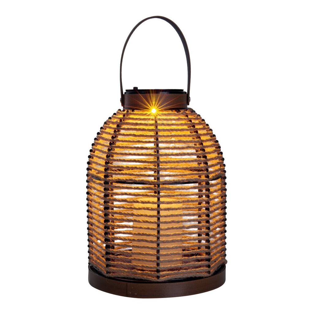 LED-Solarleuchte 5292627
beige Metall H/D: ca. 29×21 cm