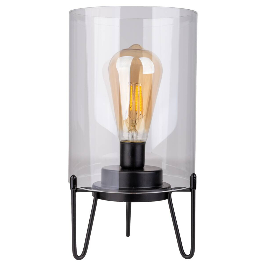 Näve Leuchten LED-Leuchten 5308422
schwarz Metall Glas B/H/T: ca. 15×28,5×15 cm 1 Brennstellen