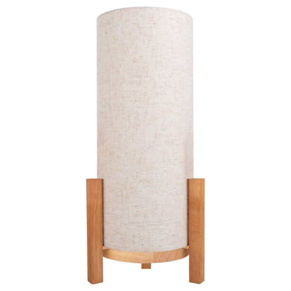 Näve Leuchten LED-Leuchten 5311427
natur Textil Holz B/H/T: ca. 22x48x22 cm null 1 Brennstellen