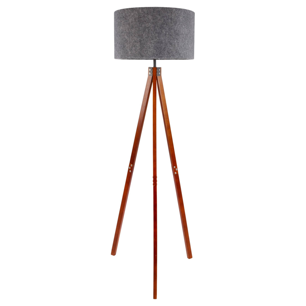 Näve Leuchten Stehlampe 2072528
natur Kunststoff Holz B/H/T: ca. 45x147x45 cm 1 Brennstellen