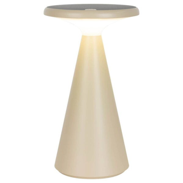 LED-Außentischleuchte
beige B/H/T/D: ca. 11,5x20x11,5x11,5 cm
