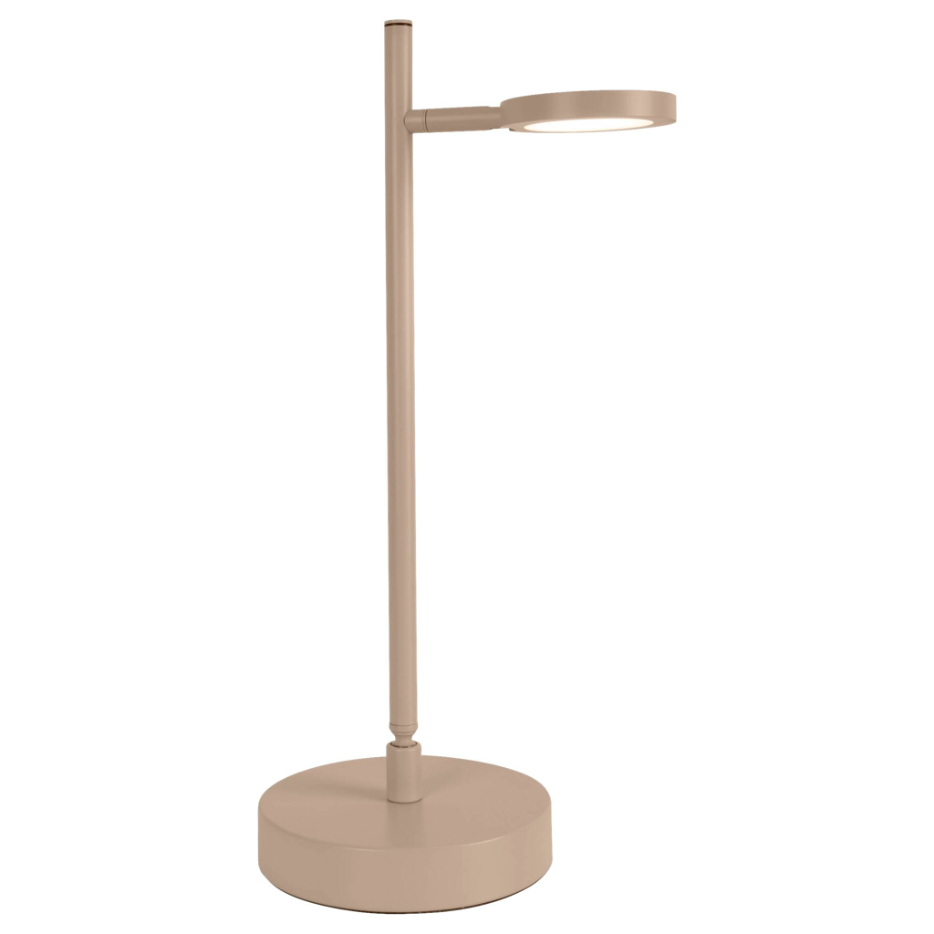 Näve Leuchten LED-Tischleuchte
beige Metall B/H/T: ca. 22,6x45x16 cm