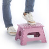 Zeller Klapphocker beere B/H/L: ca. 28x22x35 cm Zeller Klapphocker beere B/H/L: ca. 28x22x35 cm