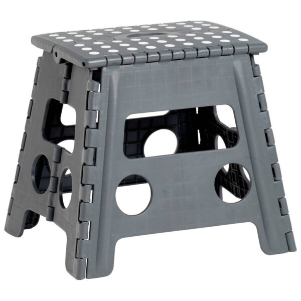 Zeller Klapphocker anthrazit B/H/L: ca. 30x32x37 cm Zeller Klapphocker anthrazit B/H/L: ca. 30x32x37 cm