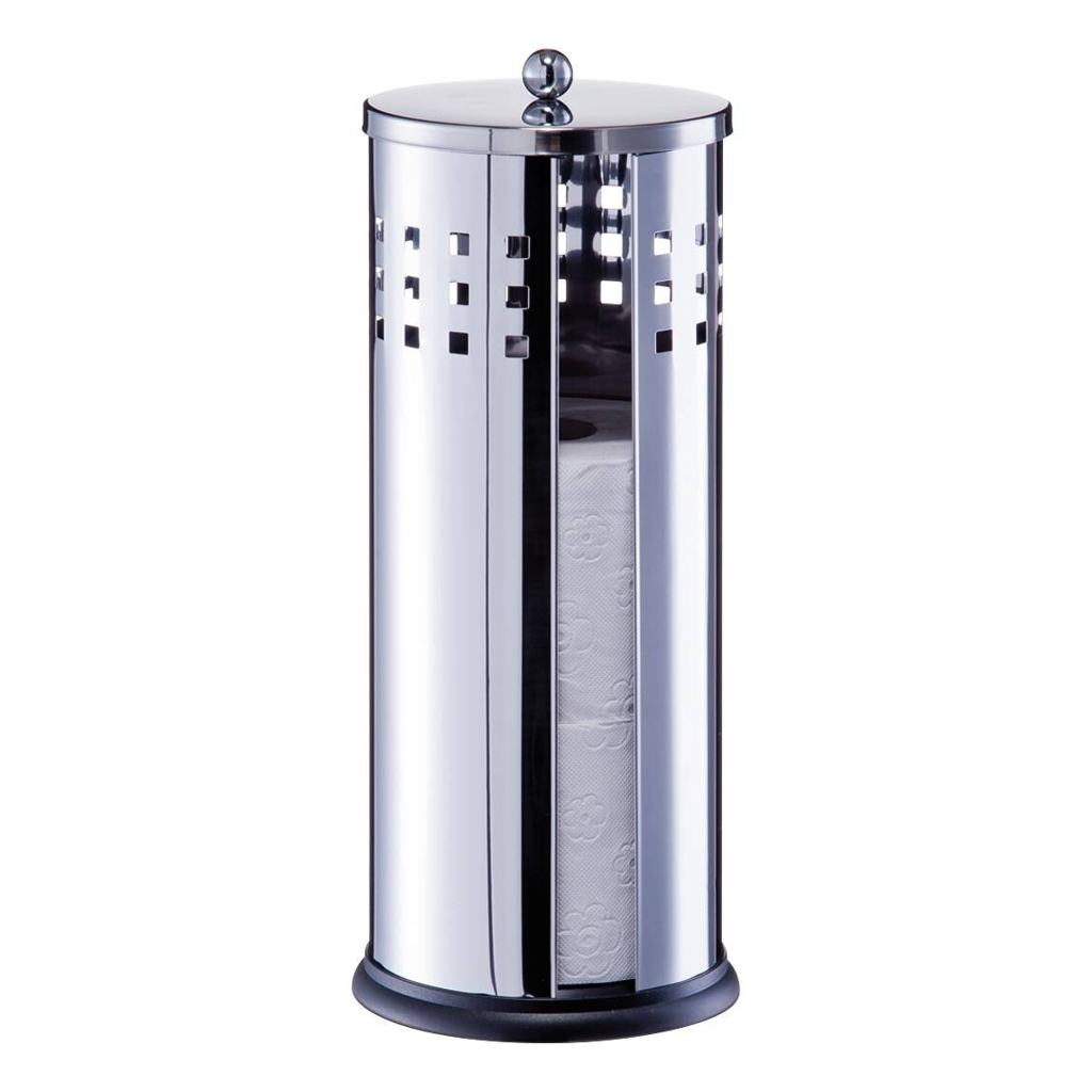 Zeller WC-Rollenhalter silber Edelstahl
