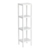 Zeller Standregal weiß MDF B/H/L: ca. 22x92x22 cm