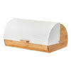 Zeller Brotkasten weiß Bambus B/H/L: ca. 27x19x39 cm Zeller Brotkasten weiß Bambus B/H/L: ca. 27x19x39 cm