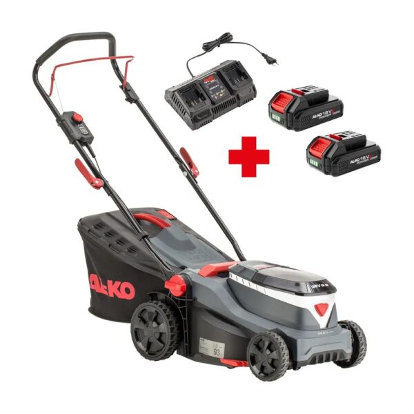 AL – KO 34.6 Li Comfort Set (inkl. 2 Akkus 2, 5Ah und Doppelladegerät C300.6 Li)
