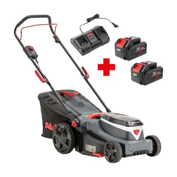 AL – KO 38.6 Li Comfort Set (inkl. 2 Akkus 4, 0Ah/2Ah und Doppelladegerät C300.6 Li)