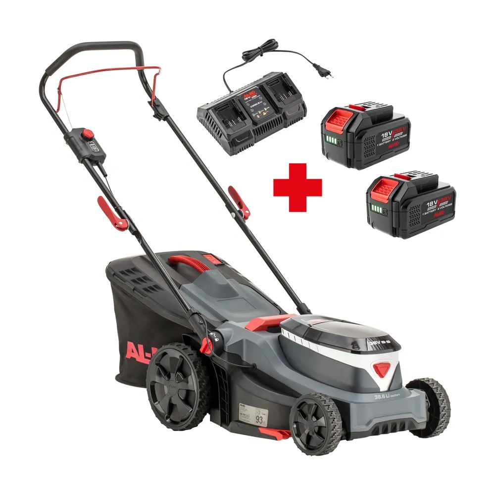AL – KO 38.6 Li Comfort Set (inkl. 2 Akkus 4, 0Ah/2Ah und Doppelladegerät C300.6 Li)