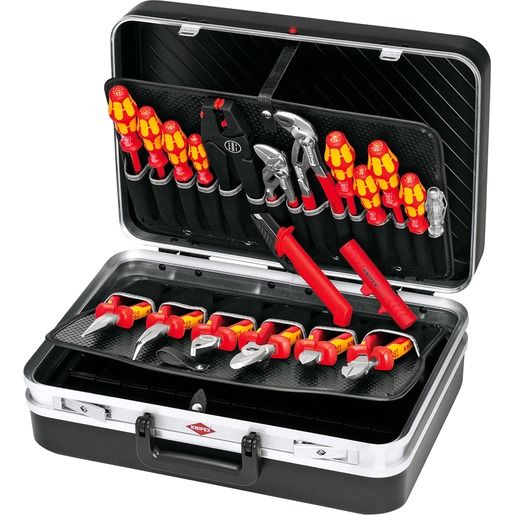 Knipex ELEKTRO 20 – TEILIG / KNIPEX WERK.KOFFER VOLL 00 21 20