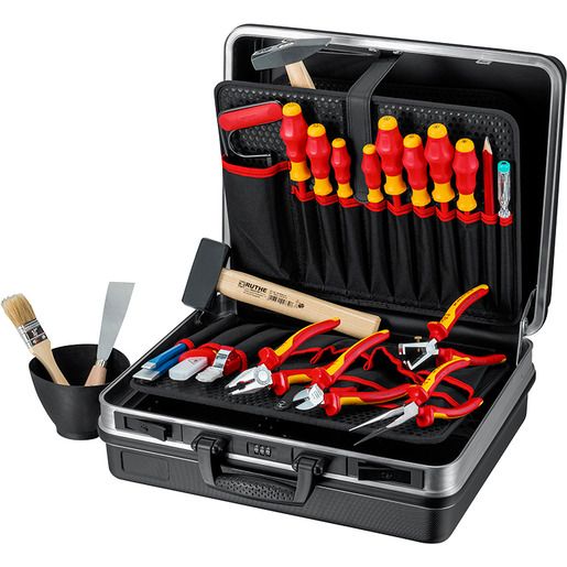 Knipex ELEKTRO STANDARD SCHWARZ / KNIPEX VDE WERKZEUGKOFFER 00 21 05 HL S
