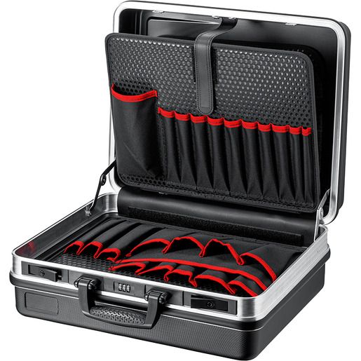 Knipex WERKZEUGKOFFER BASIC LEER / KNIPEX WERKZEUGKOFFER 00 21 05 LE