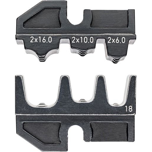 Knipex FÜR TWIN – ADERENDHÜLSEN / KNIPEX CRIMPEINSATZ 97 49 18