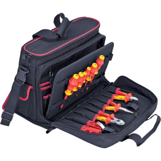 Knipex WERKZEUGTASCHE 11 TLG. / KNIPEX VDE NOTEBOOK UND 00 21 10 V01