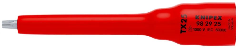 KNIPEX Steckschlüsseleinsatz 3/8″ für TX25 123 mm