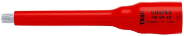 4003773084631-1 KNIPEX Steckschlüsseleinsatz 3/8" für TX40 123 mm