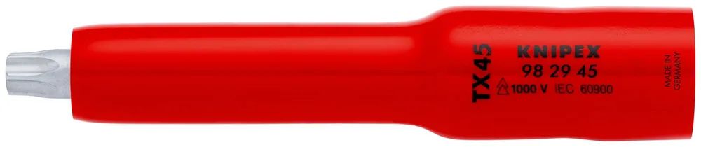 KNIPEX Steckschlüsseleinsatz 3/8″ für TX45 117 mm