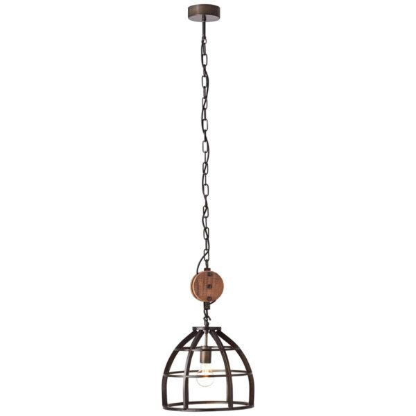 4004353317095 Brilliant Pendelleuchte Matrix 2 HK17186S76
schwarz Metall Holz H/D: ca. 147x34 cm E27 1 Brennstellen