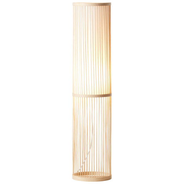 Brilliant Stehlampe Nori 92771/09
natur weiß Holz Textil B/H/T/D: ca. 20x90,5x20x20 cm E27 1 Brennstellen