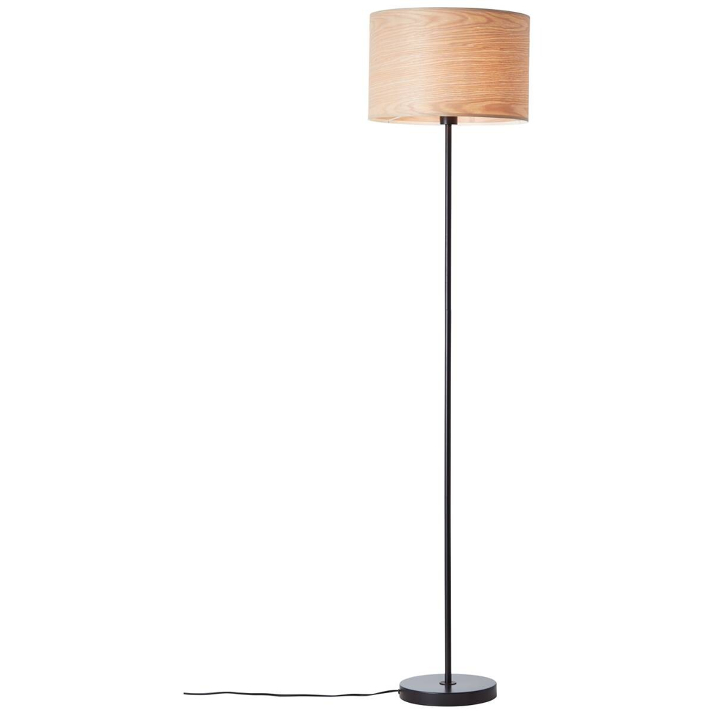 Brilliant Stehlampe Romm 93140/76
natur schwarz Holz Metall H/D: ca. 161,5×38 cm E27 1 Brennstellen