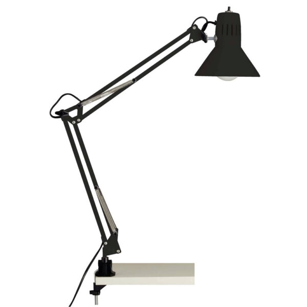 4004353898549 Brilliant Klemmleuchte Hobby 10802/06
schwarz Metall B/H/T: ca. 17x70x65 cm E27 1 Brennstellen