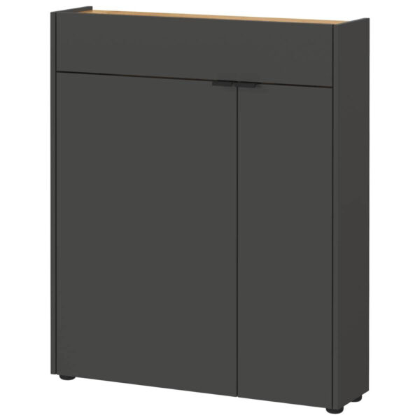 4005949131958 Mehrzweckschrank 1319-549
Graphit Optik Eiche Navarra Nachbildung B/H/T: ca. 82x102x22 cm