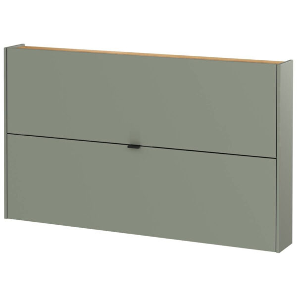 4005949139268 Schuhschrank 1392-629
Eiche Navarra Nachbildung grün B/H/T: ca. 140x85x19 cm