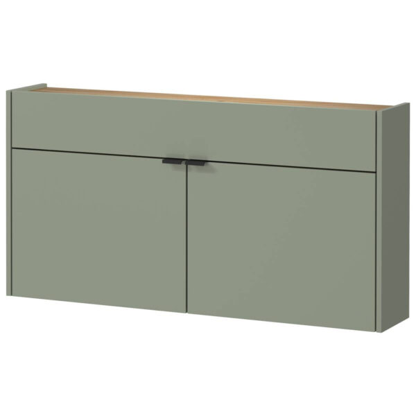 Mehrzweckschrank 1398-629
grün Eiche Navarra Nachbildung B/H/T: ca. 110x57x22 cm