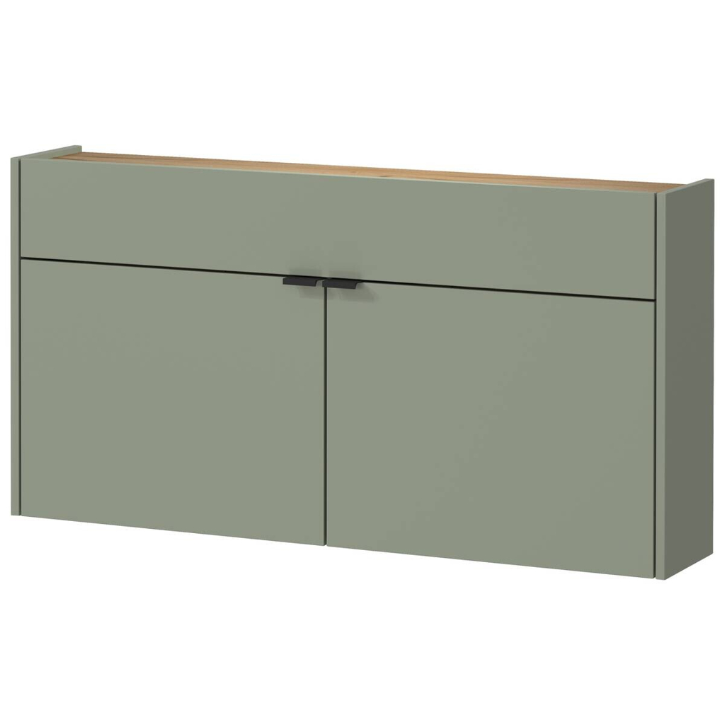 Mehrzweckschrank 1398-629
grün Eiche Navarra Nachbildung B/H/T: ca. 110x57x22 cm
