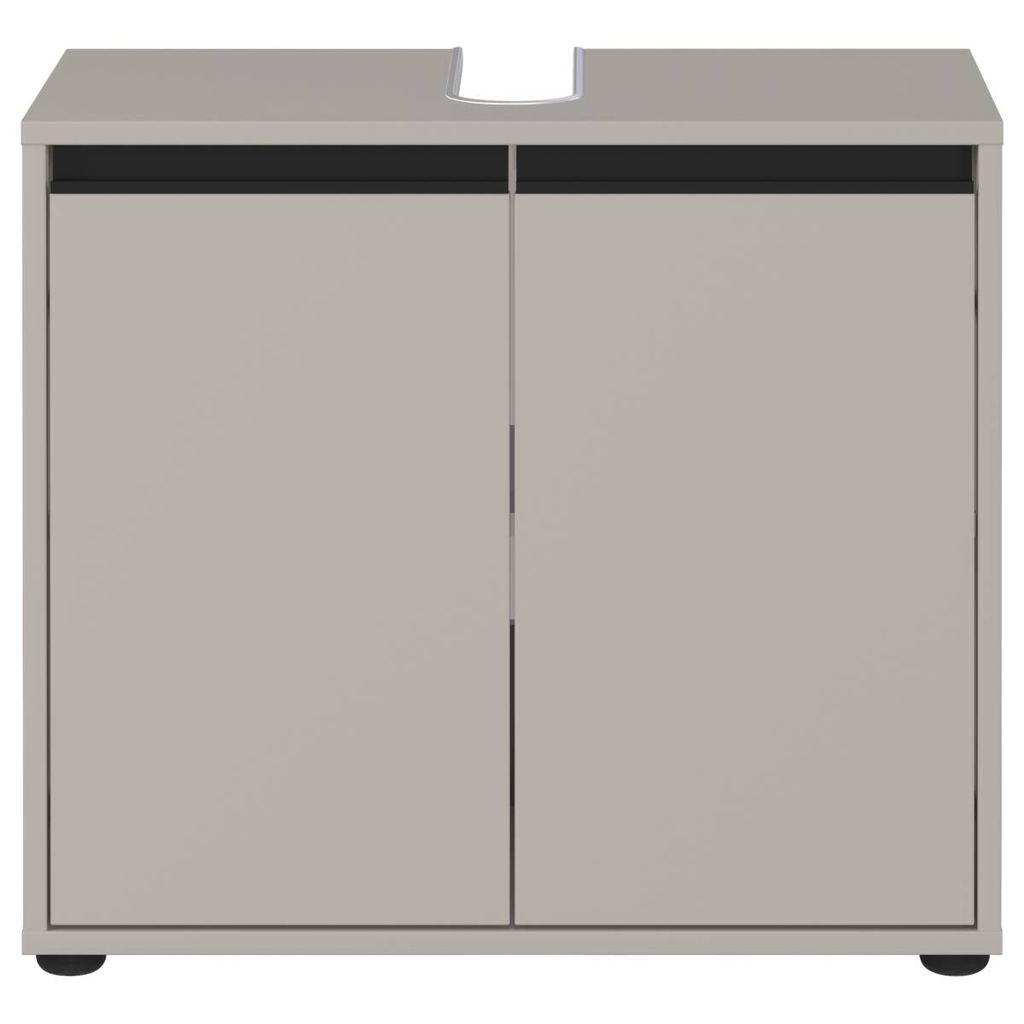 Waschbeckenunterschrank 2200-186
steingrau B/H/T: ca. 63x55x34 cm